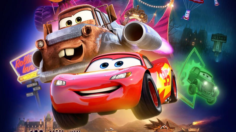 Qu'est-ce que c'est? C'est quand ? Tous les temps forts, y compris 'Thor', 'Pinocchio' et 'Frozen' 8 Owen Wilson revient à la voix de Lightning McQueen dans la série Pixar Cars on the Road. (Disney)
