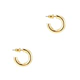 Top 15 des pierres précieuses les plus chères 2022 (Avis) 9 Pavoi Boucles d'oreilles créoles en or 14 carats pour femme 20 mm | Boucles d'oreilles épaisses créoles en or infini pour femmes | Boucles d'oreilles plaquées or pour femme | Ensemble de boucles d'oreilles créoles légères pour filles