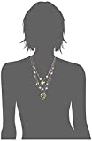 Top 15 des pierres précieuses les plus chères 2022 (Avis) 17 Betsey Johnson Collier illusion de coeur de fleur de perles multicolores tissées mélangées