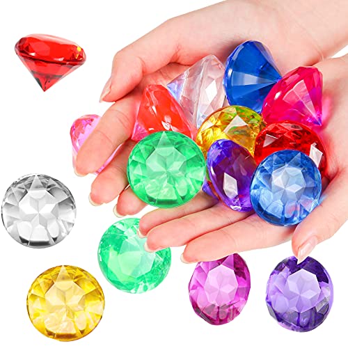 Top 15 des pierres précieuses les plus chères 2022 (Avis) 20 Diamant Acrylique Grandes Pierres Précieuses Pirate Rond Trésor Jouet Gemmes Trésor Coloré Pierres Précieuses Rondes Pierres Précieuses En Forme De Diamant Grandes Pierres Précieuses Acryliques Pour La Maison Table Disperse Remplisseurs De Vase Décoration De Fête