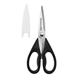 Ciseaux tout usage KitchenAid avec gaine de protection, taille unique, noir