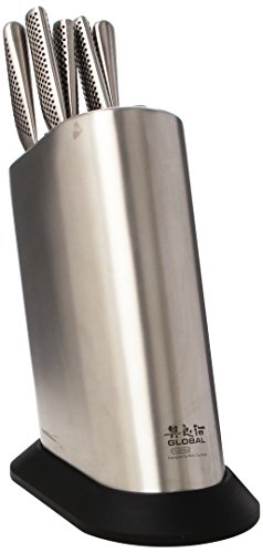 Global G-835/WS-6 Ensemble de couteaux avec bloc, 6 pièces