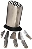 Global G-835/WS-6 Ensemble de couteaux avec bloc, 6 pièces