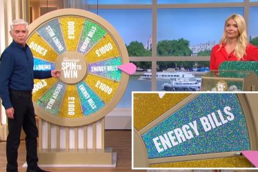 Jeu télévisé Spin-to-Win avec des prix payant des factures d'énergie de marque « dystopique » - 9