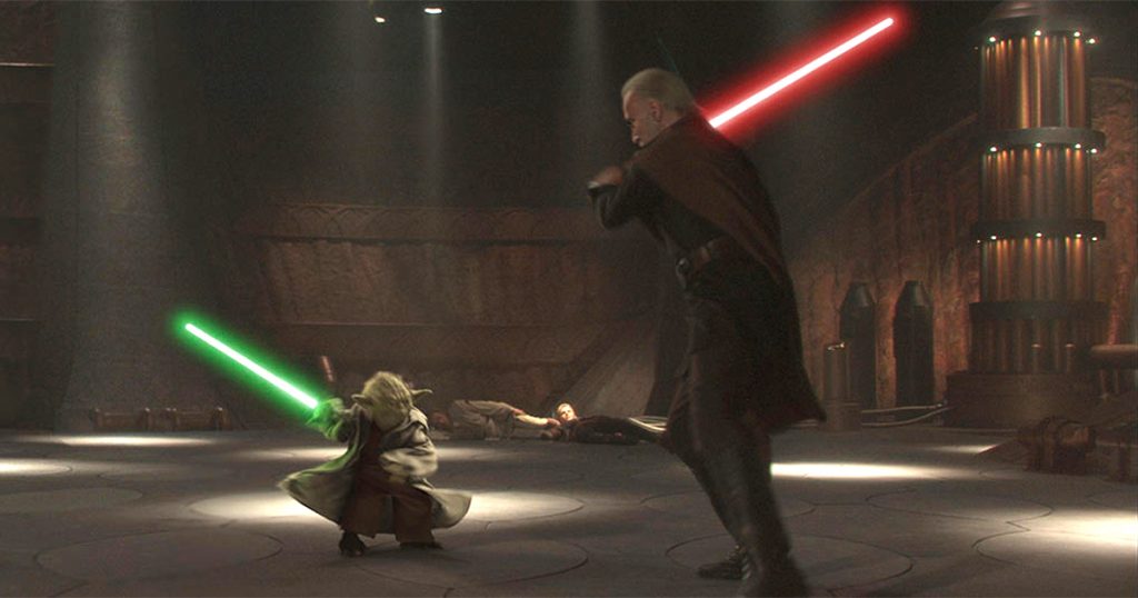 Duels au sabre laser dans 'Star Wars' classés, pour la science 11 duels-au-sabre-laser-9