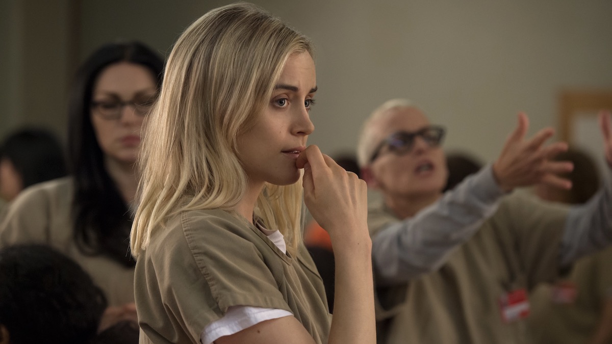 Orange est le nouveau noir saison 4 Taylor Schilling dans Orange Is the New Black, les meilleures séries Netflix de tous les temps