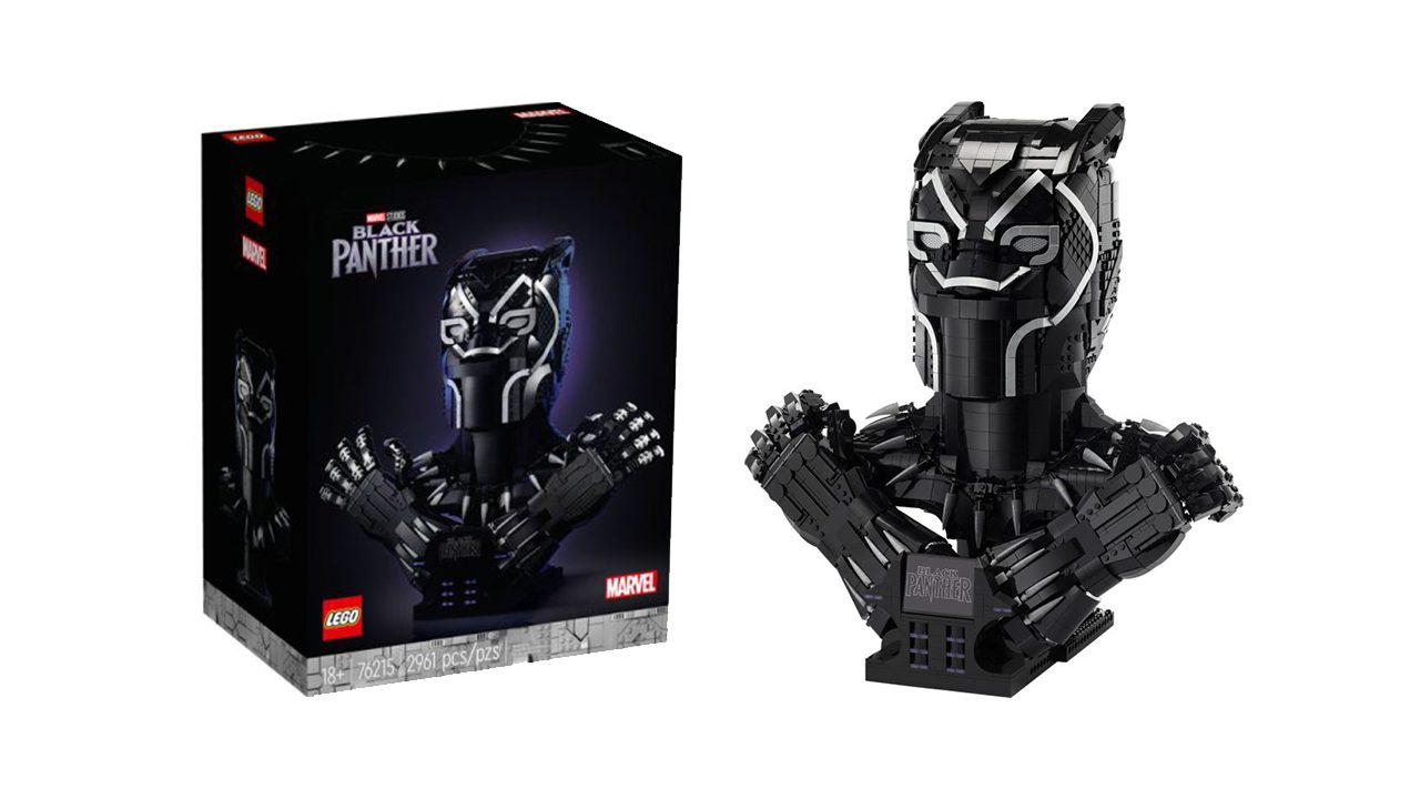 LEGO rend hommage au roi avec un buste grandeur nature LEGO Marvel Black Panther 2 LEGO rend hommage au roi avec un buste grandeur nature LEGO Marvel Black Panther - 1