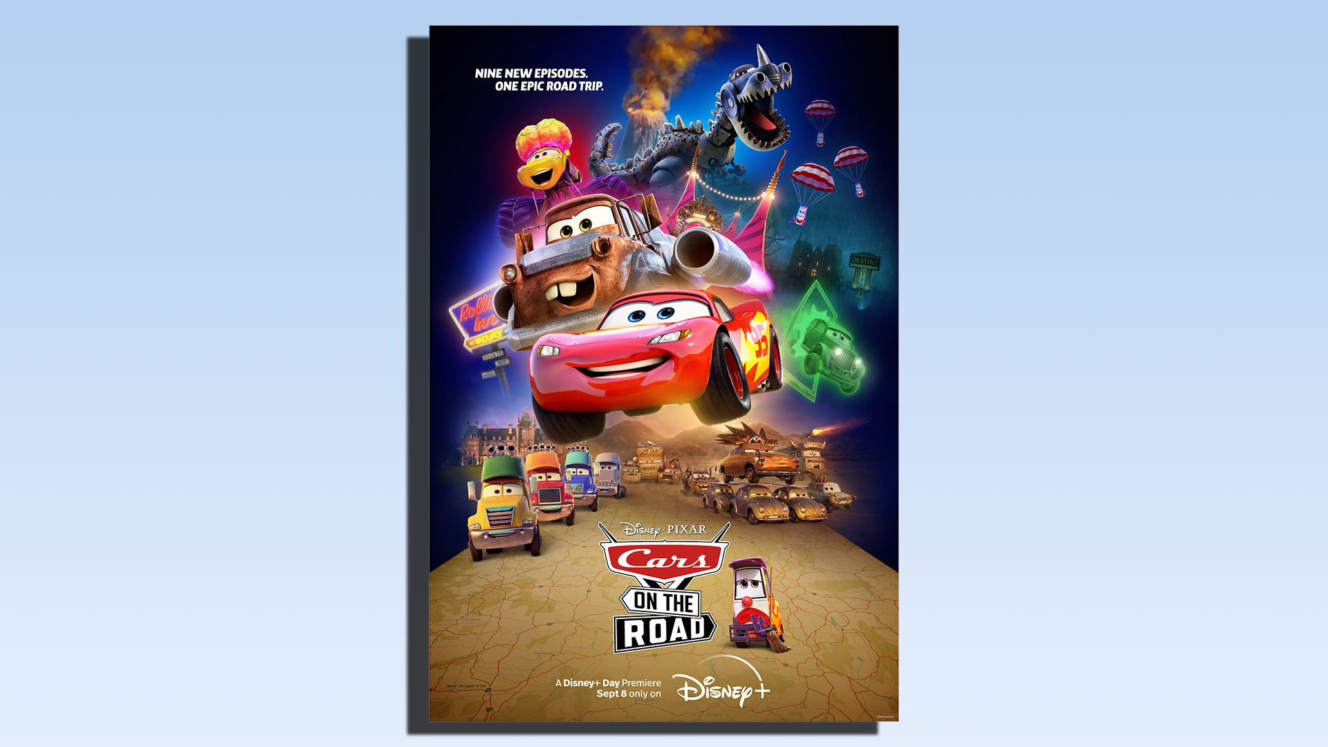 Blog en direct Disney Plus Day 2022 – toutes les grandes nouvelles au fur et à mesure 16 Voitures sur l'art clé de la route