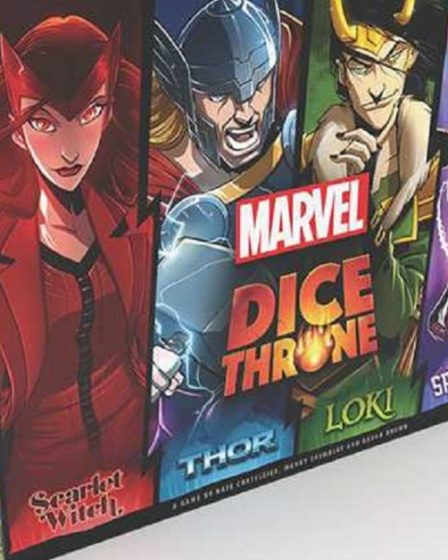 L'opération révèle la boîte à 4 héros Marvel Dice Throne 181 L'opération révèle la boîte à 4 héros Marvel Dice Throne - 180