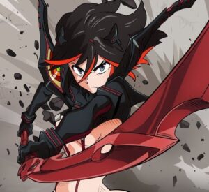 Top 10 des personnages d'anime aux cheveux roux et noirs (cheveux multicolores 2022) OtakusNotes 11 Ryuko Matoi
