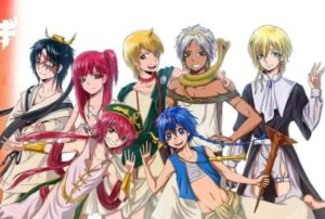 Top 10+ des meilleurs anime fantastiques sur Crunchyroll (basé sur IMDb 2022) 3 Magi - Le Royaume de la Magie