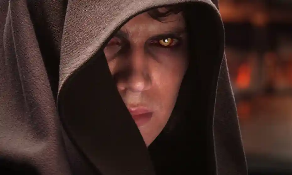 Hayden comme Dark Vador