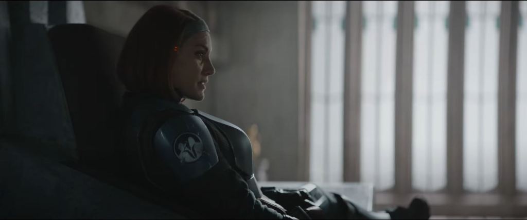 Répartition de la bande-annonce de la saison 3 de Mandalorian : Katan, Mandalore et... Babu Frik ?! 4 Katee Sackhoff dans le rôle de Bo-Katan dans Star Wars : The Mandalorian