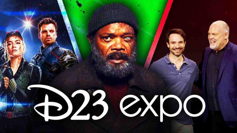 Classement des 8 bandes-annonces Marvel présentées au D23 2022 du pire au meilleur 11 Logo D23, Samuel L. Jackson, Thunderbolts, Charlie Cox, Vincent D'Onofrio