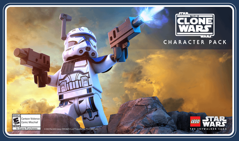 Skywalker Saga confirme quand les 13 packs DLC seront publiés 15 Capitaine Rex, Clone Wars, LEGO Star Wars