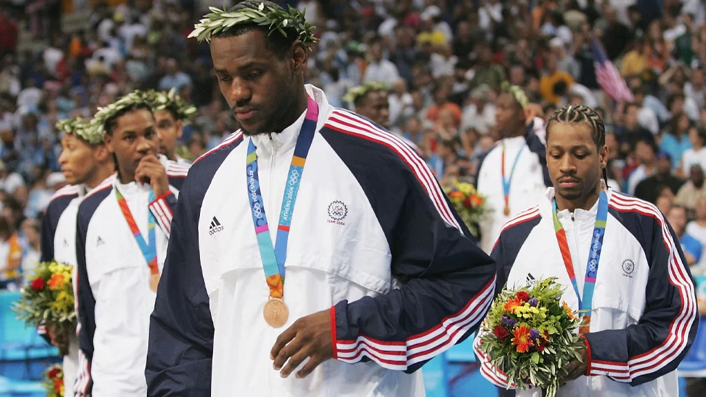 équipe de basket-ball masculine des états-unis 2004 netflix