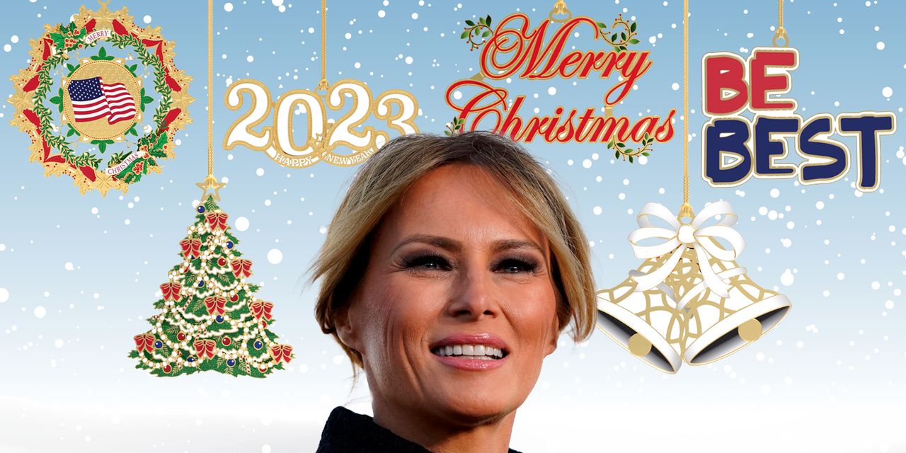 Joyeux Noël de Melania Trump: l'ancienne première dame dévoile des ornements de vacances 2 Joyeux Noël de Melania Trump: l'ancienne première dame dévoile des ornements de vacances - 1