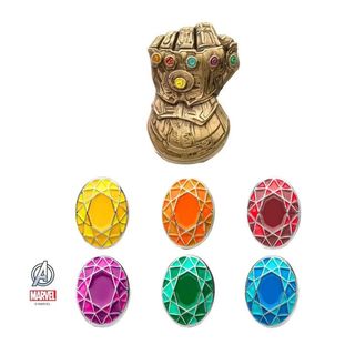 Ensemble d'épinglettes Avengers Infinity Gauntlet Ensemble d'épinglettes Avengers Infinity Gauntlet