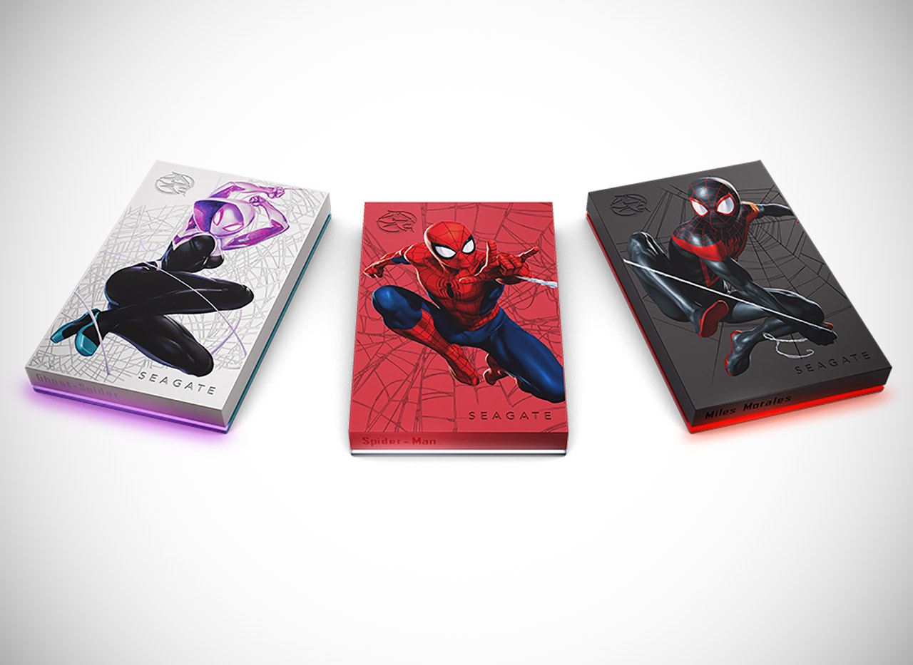 Les disques durs Seagate Spider-Man FireCuda sont disponibles en trois modèles, ne donneront pas de super pouvoirs à votre ordinateur 4 Disques durs Seagate Spider-Man FireCude HDD