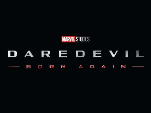 Écran titre de Daredevil Born Again pendant la D23