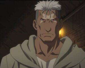 Top 15 des meilleurs mecs animés aux cheveux blancs et aux yeux rouges (2022) 6 Cicatrice (Fullmetal Alchemist)
