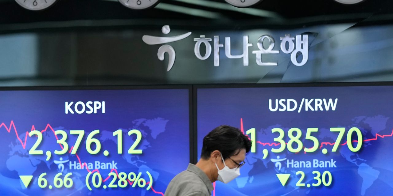 Les marchés asiatiques chutent après le large déclin de Wall Street la semaine dernière 2 Les marchés asiatiques chutent après le large déclin de Wall Street la semaine dernière - 1