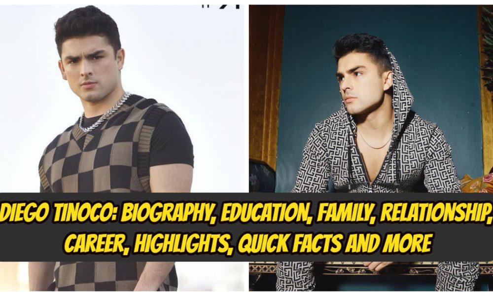 Diego Tinoco: biographie, éducation, famille, relation, carrière, faits saillants, faits en bref et plus 2 Diego Tinoco: biographie, éducation, famille, relation, carrière, faits saillants, faits en bref et plus - 1