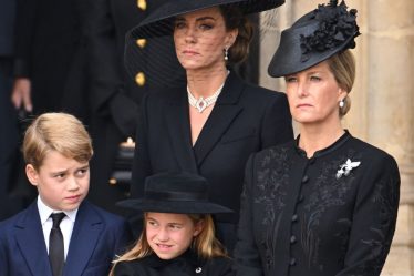 Pourquoi le prince George a-t-il porté du bleu marine au lieu du noir lors des funérailles d'État de la reine ? - 9