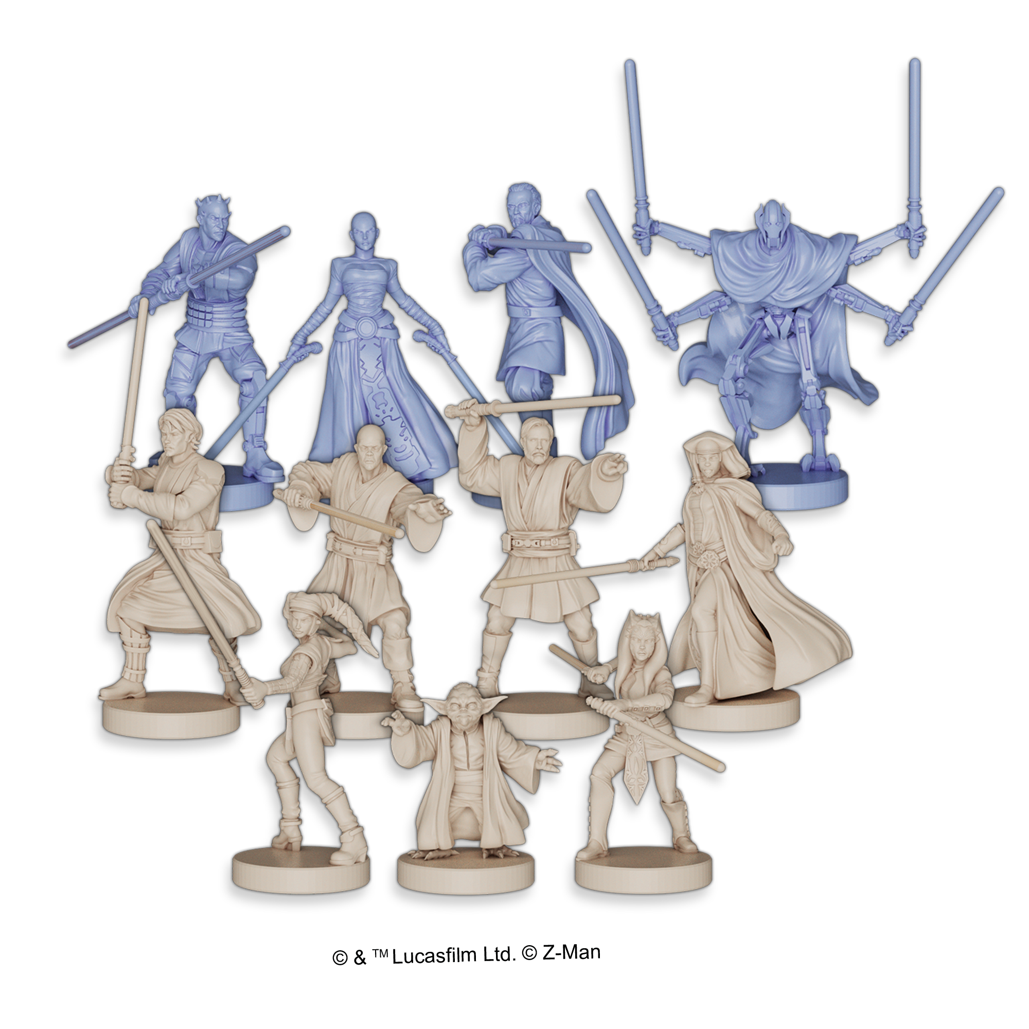 Asmodee et Z-Man Games annoncent une nouvelle version «Star Wars: The Clone Wars» de la série 6 de Hit Pandemic Star Wars : The Clone Wars Pandemic minis