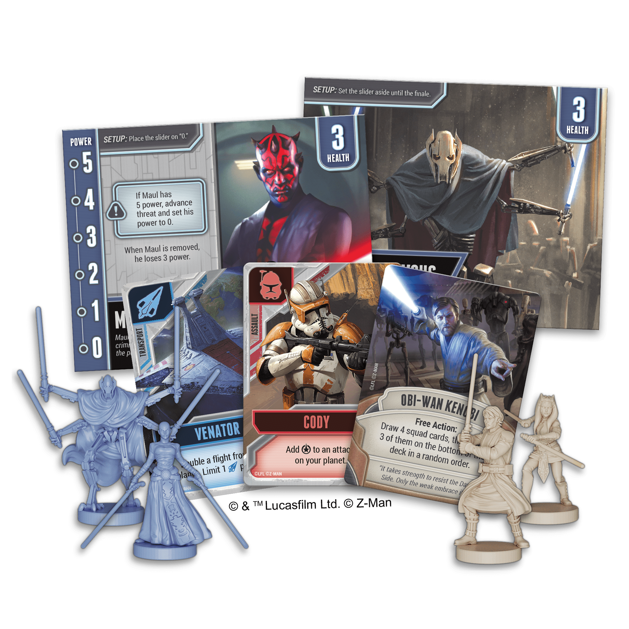 Asmodee et Z-Man Games annoncent une nouvelle version «Star Wars: The Clone Wars» de la série 7 de Hit Pandemic Cartes et figurines Star Wars : The Clone Wars Pandemic