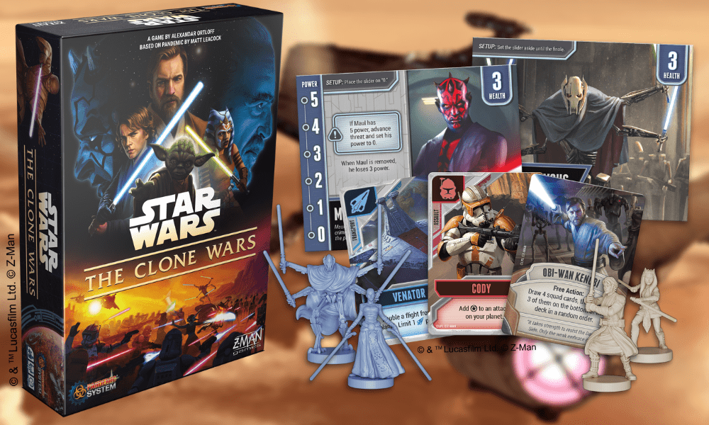Asmodee et Z-Man Games annoncent une nouvelle version « Star Wars : The Clone Wars » de la série à succès Pandemic 2 Asmodee et Z-Man Games annoncent une nouvelle version « Star Wars : The Clone Wars » de la série à succès Pandemic - 1