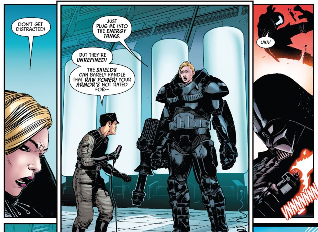 Critique: 'Darth Vader' # 27 voit Sabé faire un choix difficile 6 Critique: 'Darth Vader' # 27 voit Sabé faire un choix difficile - 5