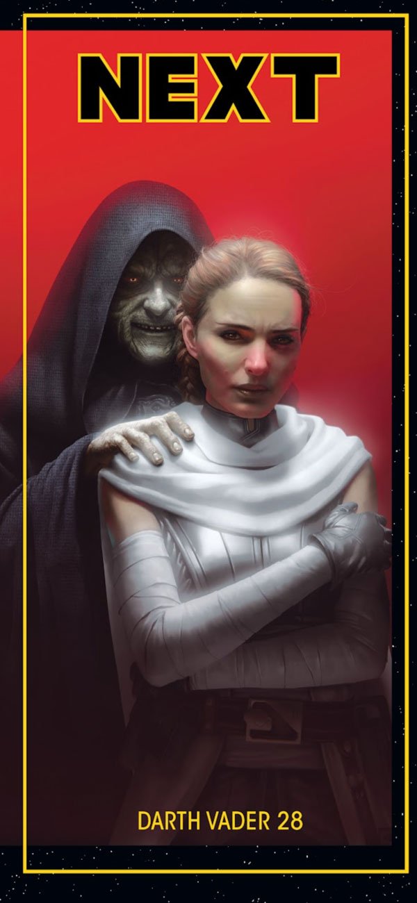 Critique: 'Darth Vader' # 27 voit Sabé faire un choix difficile 9 Dark Vador #28 couverture suivante