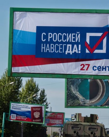 Les régions d'Ukraine contrôlées par Moscou votent pour rejoindre la Russie - 81