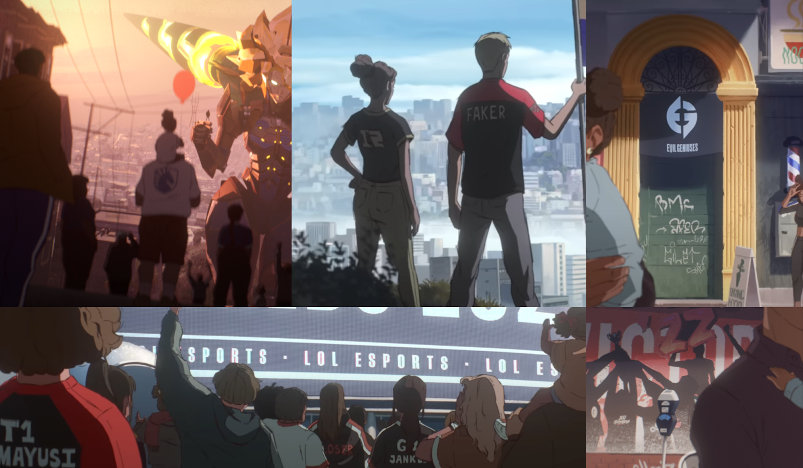 Tous les œufs de Pâques dans "STAR WALKIN'", hymne du championnat du monde de League of Legends 2022 - 5
