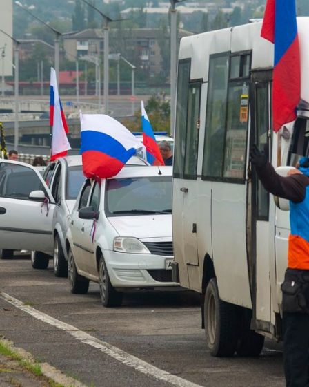 La Russie bombarde des villes ukrainiennes au milieu des votes organisés par le Kremlin 92 La Russie bombarde des villes ukrainiennes au milieu des votes organisés par le Kremlin - 91
