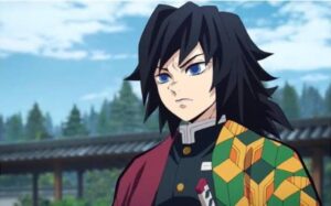 10 mecs d'Anime les plus populaires avec les cheveux Noirs et les yeux Bleus (2022) 7 Tomioka Giyu (tueur de démons)