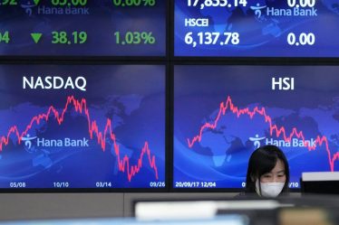 Les marchés asiatiques mitigés après la chute de Dow dans le marché baissier - 7