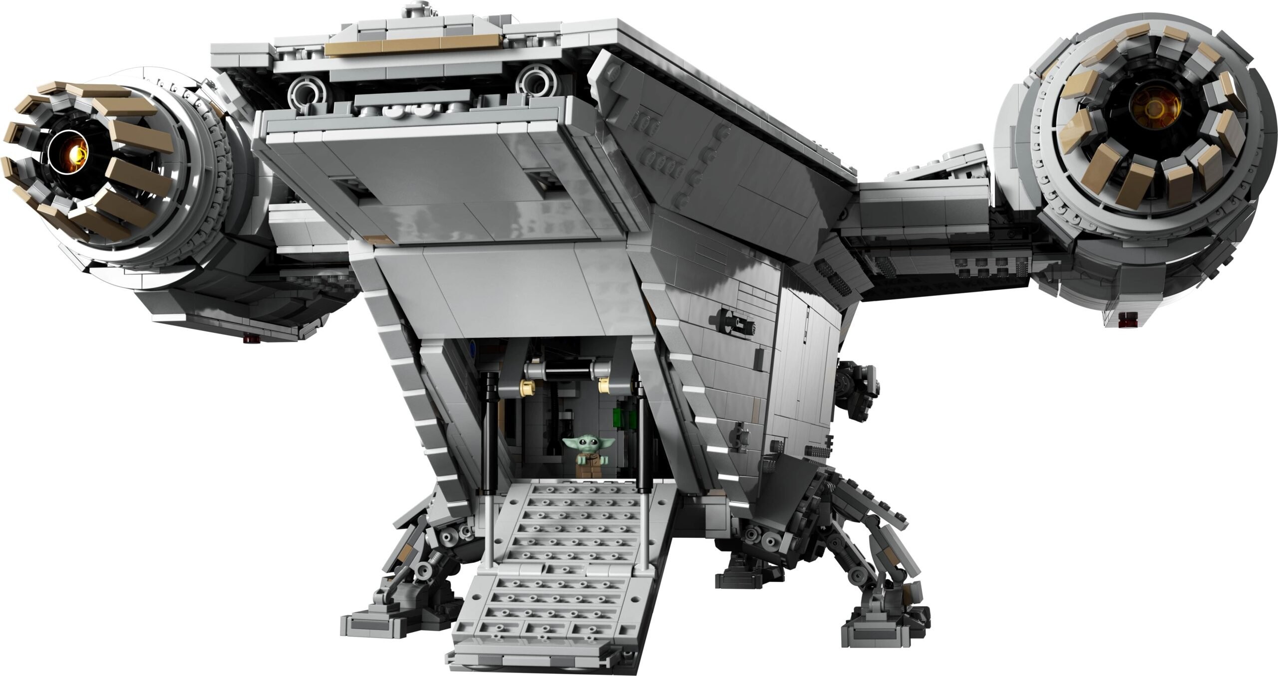 The Mandalorian's Razor Crest obtient un ensemble LEGO 3 méga-détaillé Ensemble LEGO Star Wars The Mandalorian Razor Crest Ultimate Collector Series