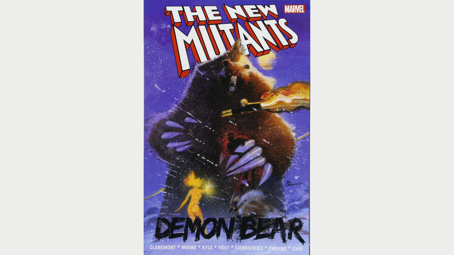 Meilleures bandes dessinées d'horreur Marvel | JeuxRadar+ 9 Nouveaux mutants : ours démon