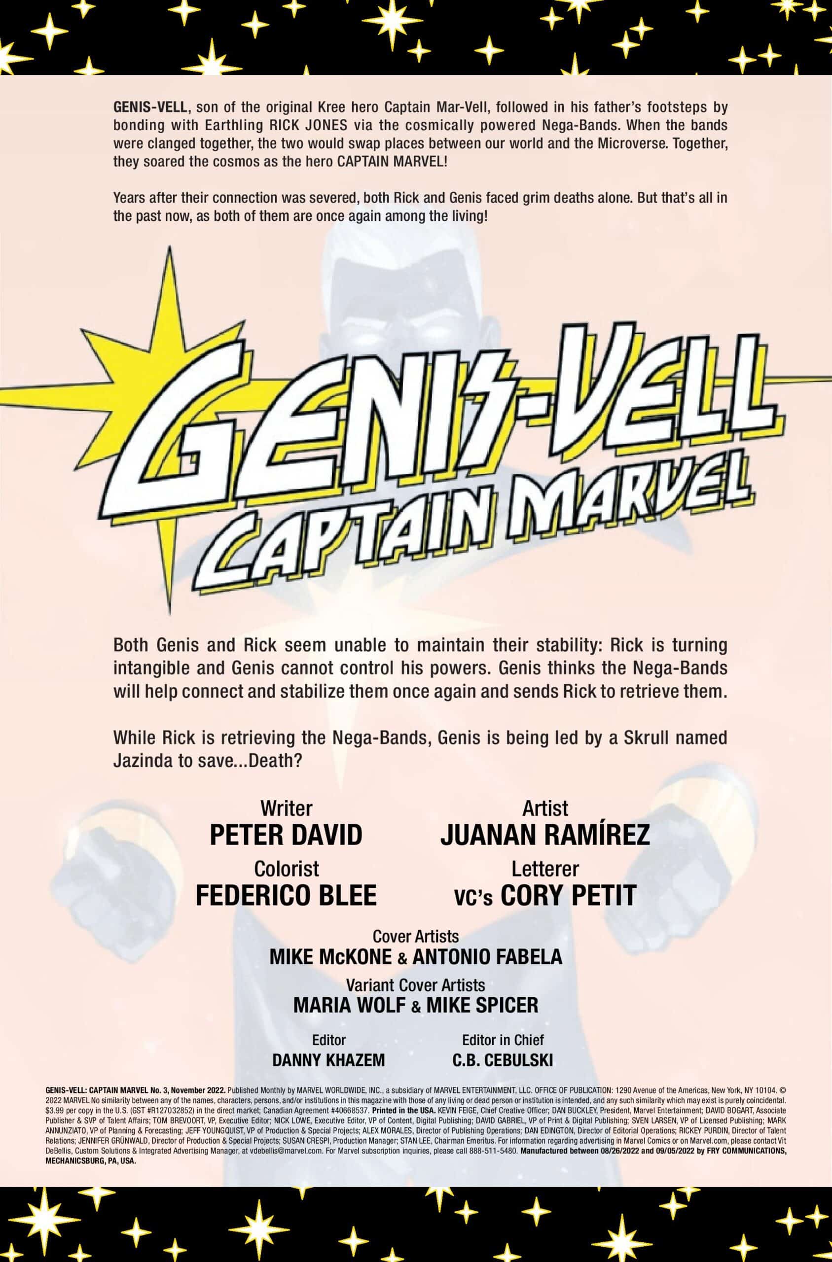 SNEAK PEEK : Aperçu de GENIS-VELL : CAPTAIN MARVEL #3 de MARVEL (en vente le 28 septembre !) - 5