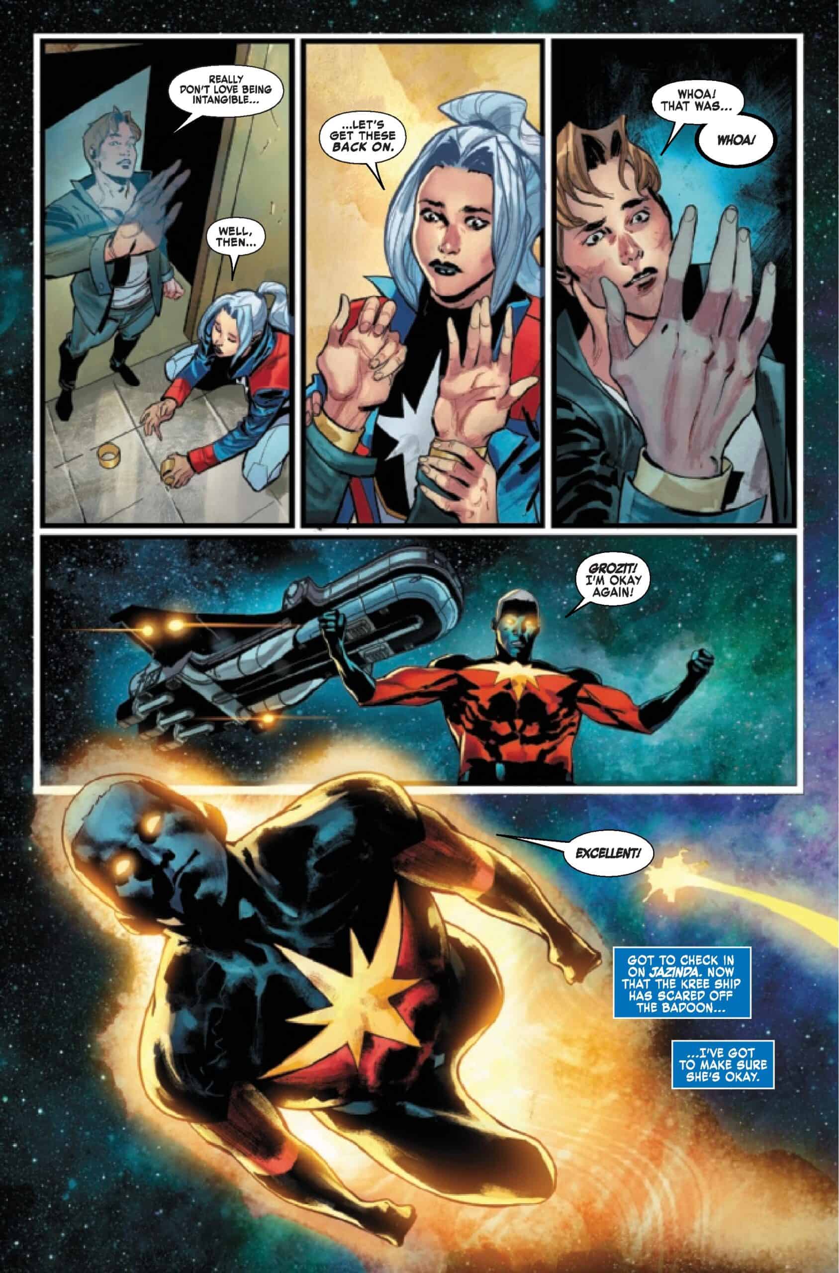 SNEAK PEEK : Aperçu de GENIS-VELL : CAPTAIN MARVEL #3 de MARVEL (en vente le 28 septembre !) - 11