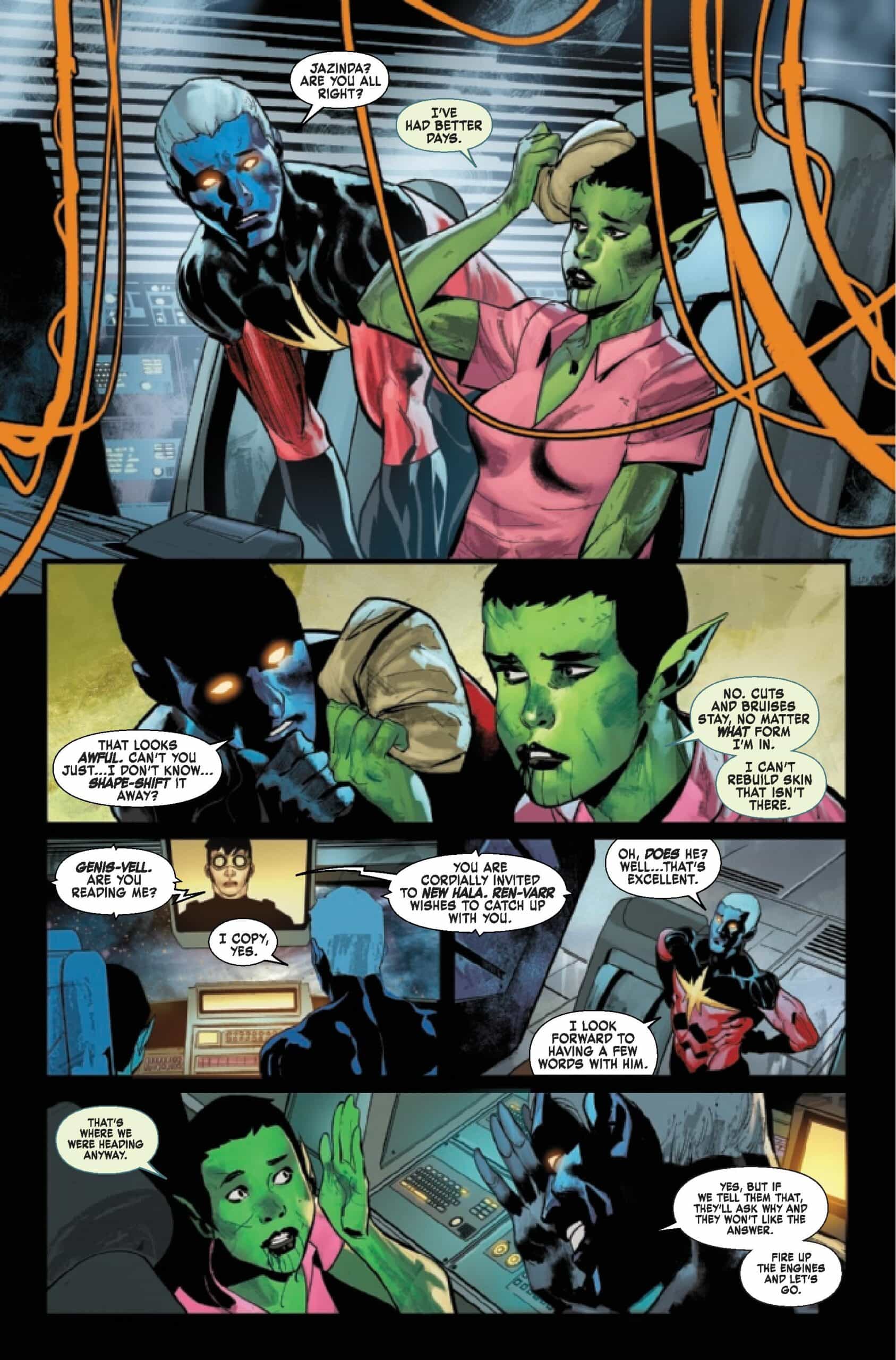 SNEAK PEEK : Aperçu de GENIS-VELL : CAPTAIN MARVEL #3 de MARVEL (en vente le 28 septembre !) 14 SNEAK PEEK : Aperçu de GENIS-VELL : CAPTAIN MARVEL #3 de MARVEL (en vente le 28 septembre !) - 13