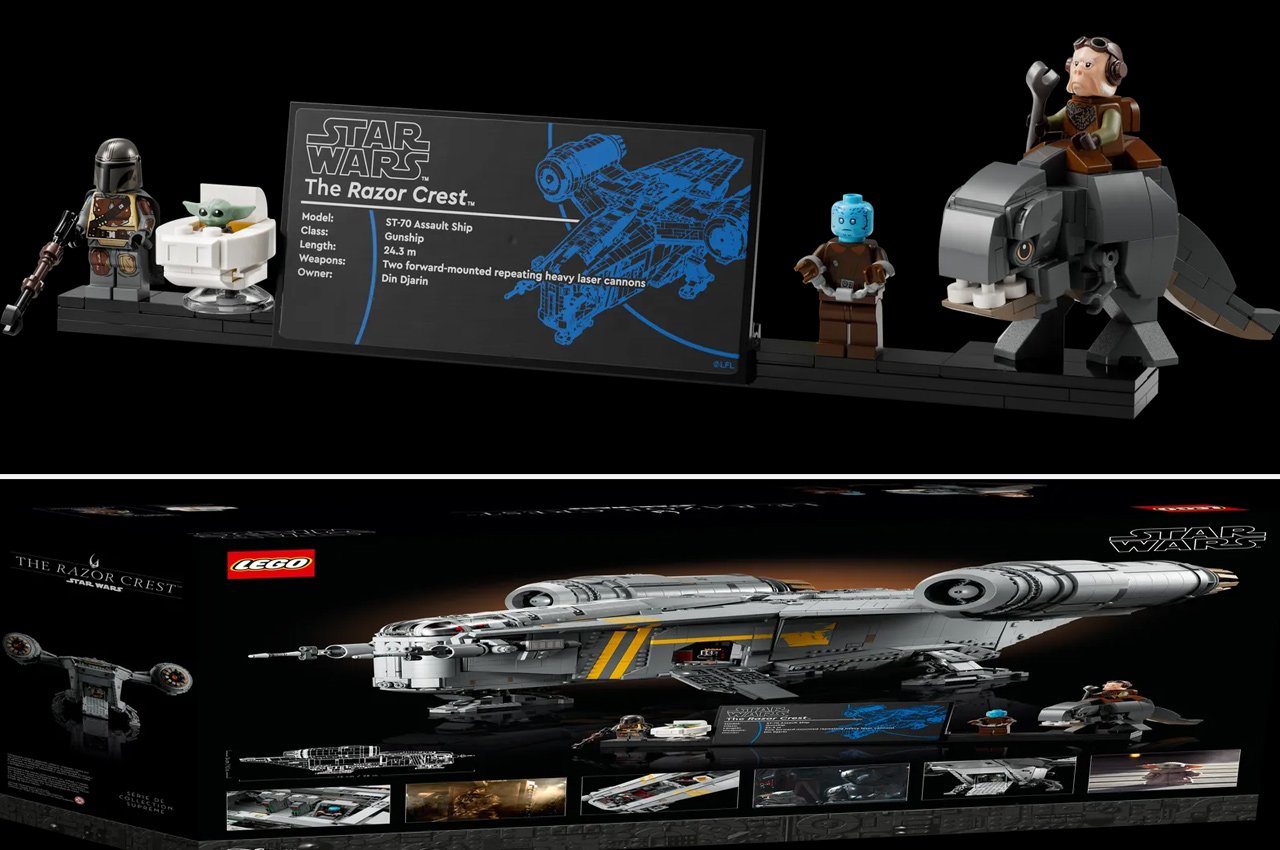 L'ensemble LEGO Razor Crest de 6 187 pièces du Mandalorian est là pour défier votre créativité 58 L'ensemble LEGO Razor Crest de 6 187 pièces du Mandalorian est là pour défier votre créativité - 57