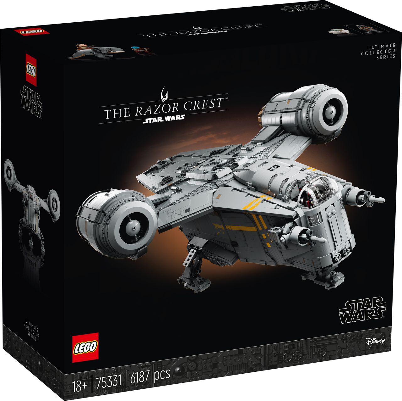 Nouveaux kits Lego que vous avez peut-être manqués - 'Star Wars: The Mandalorian' et 'Marvel Black Panther' 5 Crête de rasoir Lego Star Wars