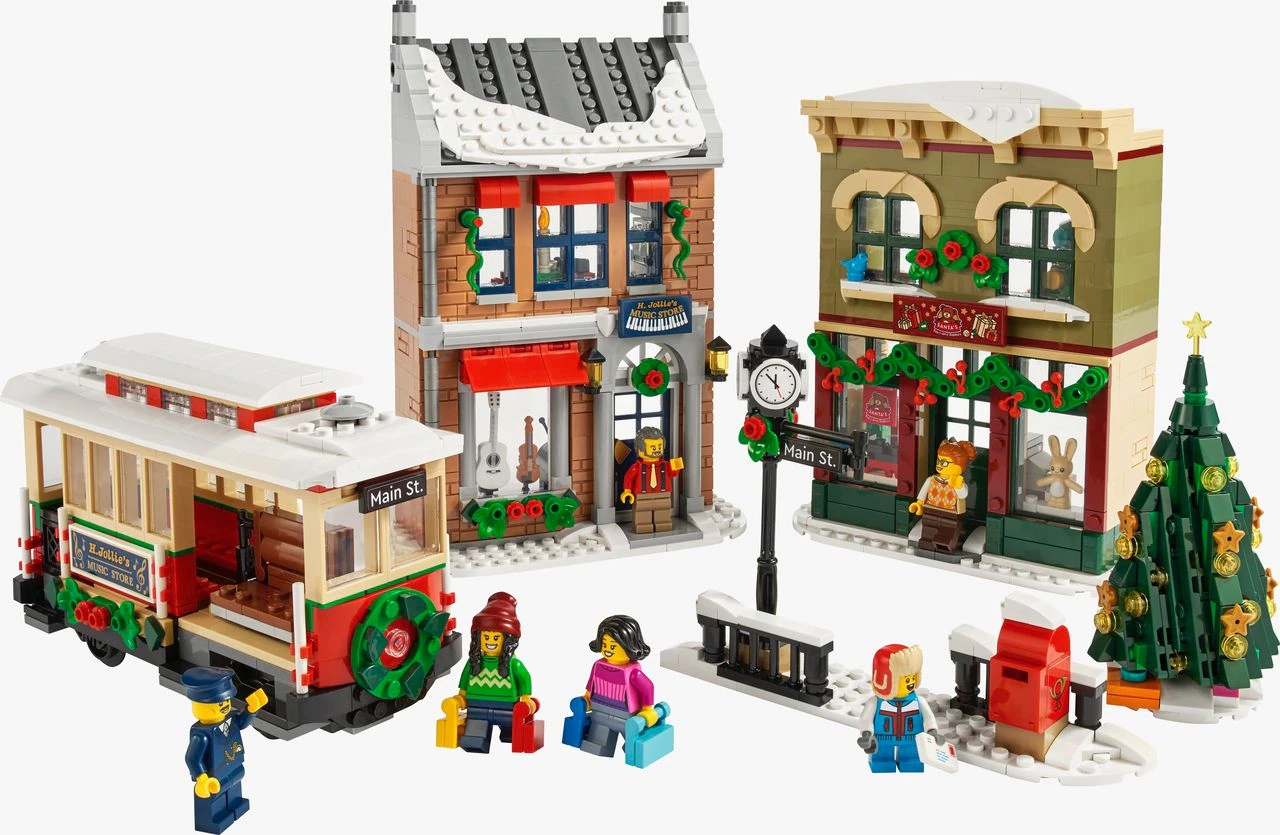 Nouveaux kits Lego que vous avez peut-être manqués - 'Star Wars: The Mandalorian' et 'Marvel Black Panther' 4 Lego Holiday Main Street