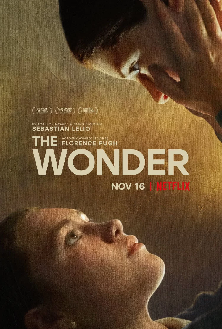 l'affiche du film merveille florence pugh netflix l'affiche du film merveille florence pugh netflix