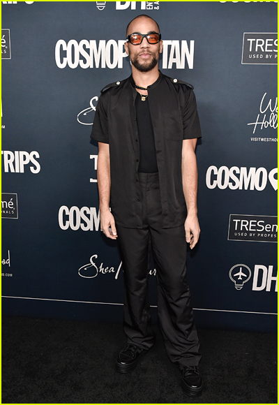 Les stars de « Pretty Little Liars : Original Sin » se réunissent lors de l'événement de lancement de CosmoTrips | Aaron Dominguez, Alycia Pascual-Pena, Austin North, Bailee Madison, Carlacia Grant, Chandler Kinney, Chibuikem Uche, Cierra Ramirez, Emma Kenney, Geffri Maya, Irene Choi, Jason Genao, Jonathan Daviss, Jonetta Kaiser, Kendrick Sampson, Landry Bender, Lewis Tan, Lexi Underwood, Madison Bailey, Madison Pettis, Malia Pyles, Marianly Tejada, Martin Bobb-Semple, Michael Provost, Netta Walker, Nico Greetham, Niles Fitch, Paris Berelc, Rhoyle Ivy King, Sierra Capri, Sisi Stringer, Tony Revolori , Zaria 15 Kendrick Sampson à l'événement de lancement de CosmoTrips