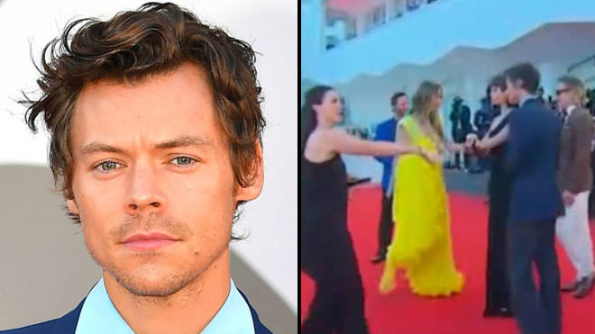 Les fans de Harry Styles pensent qu'il ne voulait pas se tenir à côté d'Olivia Wilde au Don't... - 1