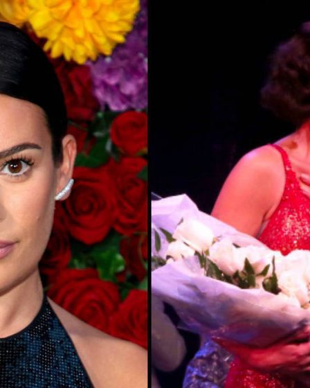 Lea Michele quitte le public de Funny Girl en points de suture grâce à la ligne de «lecture» - 1